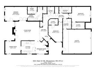 6021 Nasci Drive NE Floor Plan