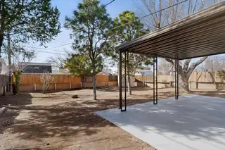 1501 Espejo Street NE Backyard