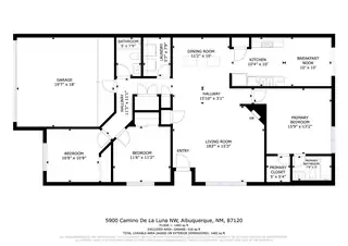 5900 Camino De La Luna NW Floor Plan