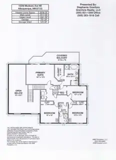 10250 Modesto Avenue NE Floor Plan