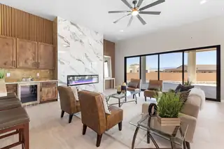 6608 Petirrojo Road NW Living Room