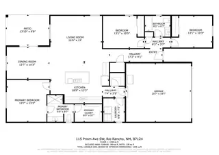 115 Prism Avenue SW Floor Plan