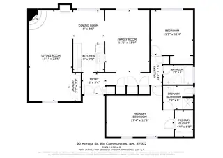 90 Moraga Street Floor Plan