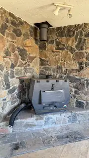 308 Booster Station Fireplace