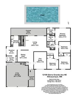 12108 Sierra Grande Avenue NE Floor Plan