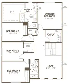 3161 Wolf Tail Loop NE Floor Plan