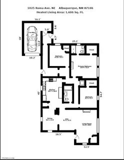 1025 Roma Avenue NE Floor Plan