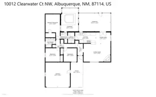 10012 Clearwater Court NW Floor Plan