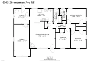 6013 Zimmerman Avenue NE Floor Plan