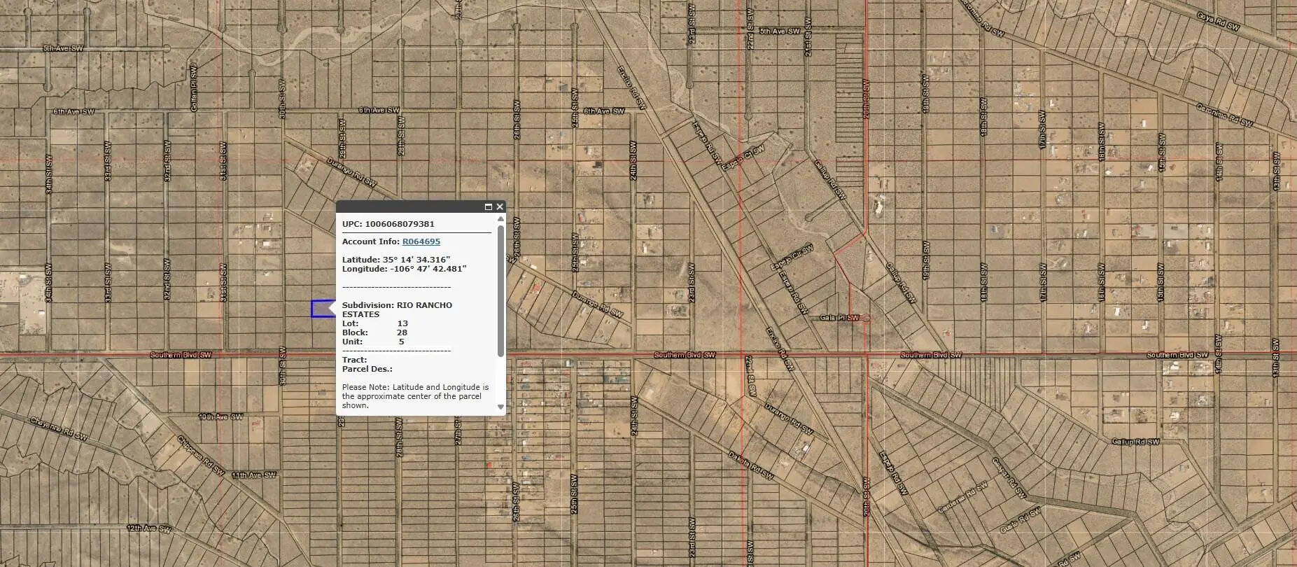 29th (U5 B28 L13) Road SW 5