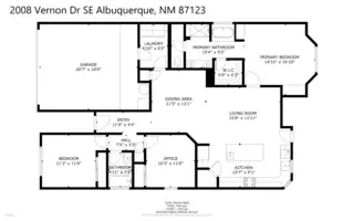 2008 Vernon Drive SE Floor Plan