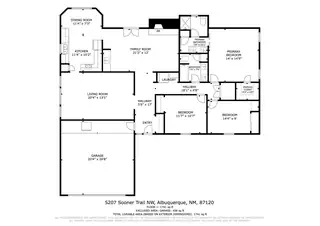 5207 Sooner Trail NW Floor Plan
