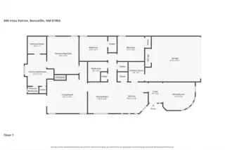 849 Vista Patron Drive Floor Plan