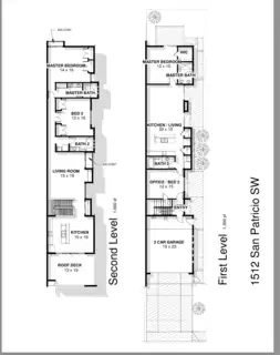 1508 San Patricio Avenue SW Floor Plan