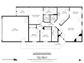 6115 Mustang Lane NW Floor Plan