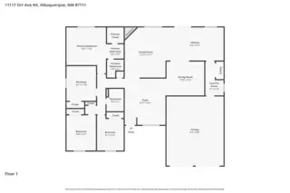 11117 Orr Avenue NE Floor Plan