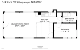 514 9th Street SW Floor Plan