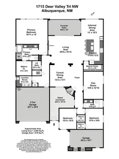 1715 Deer Valley Trail NW Floor Plan