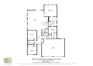 3406 Falkirk Road NE Floor Plan