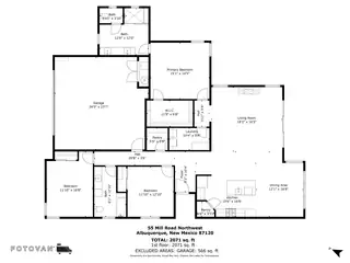 55 Mill Road NW Floor Plan