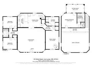 24 Della Road Floor Plan