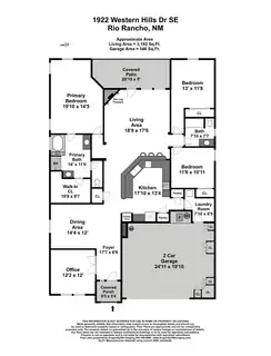 1922 Western Hills Drive SE Floor Plan