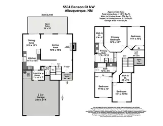 5504 Benson Court NW Floor Plan