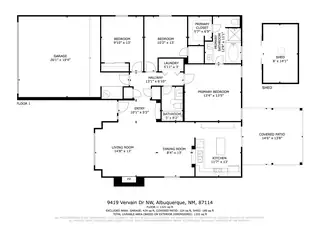 9419 Vervain Drive NW Floor Plan