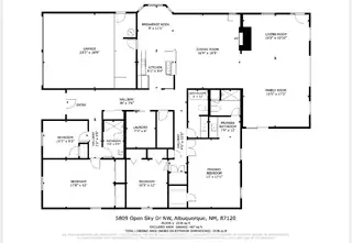 5809 Open Sky Drive NW Floor Plan