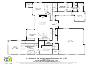 416 Bledsoe Road NW Floor Plan