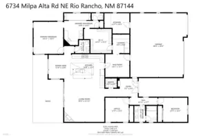 6734 Milpa Alta Road NE Floor Plan