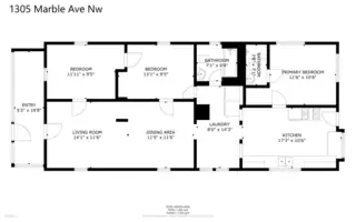 1305 Marble Avenue NW Floor Plan
