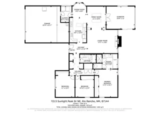 7213 Sunlight Peak Drive NE Floor Plan