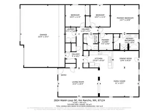 2824 Walsh Loop SE Floor Plan