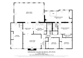 1646 Domain Loop SE Floor Plan