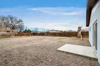 1008 Paz Del Valle Court NW Backyard