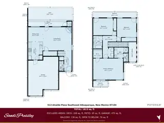 512 Alcalde Place SW Floor Plan