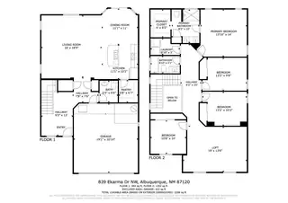 839 Ekarma Drive NW Floor Plan