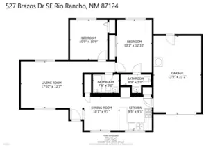 527 Brazos Drive SE Floor Plan