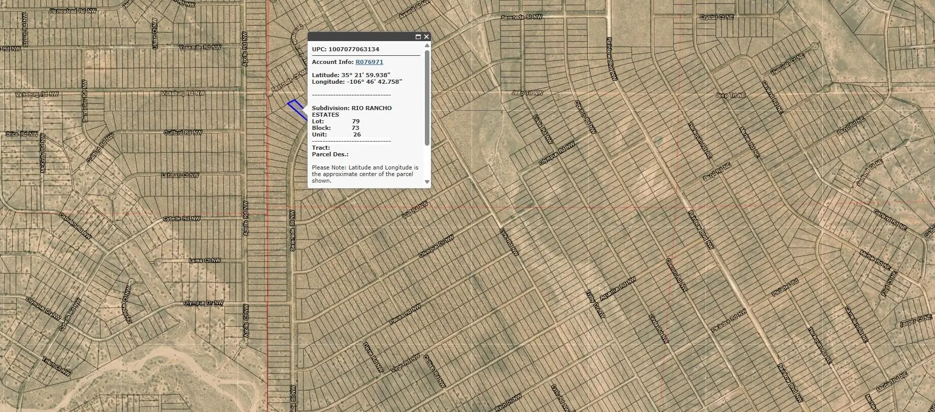 Seranade (U26 B73 L79) Street NW 26