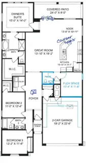 4839 Manzano Peak Street SW Floor Plan