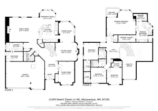 11209 Desert Classic Lane NE Floor Plan