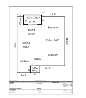 1825 Dartmouth Drive NE APT 205 Floor Plan