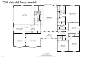 7601 Vista Del Arroyo Avenue NE Floor Plan