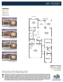 1136 Vallecito Loop NW Floor Plan
