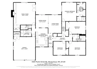 4909 Phyllis Street NE Floor Plan