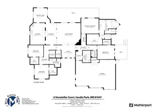6 Storyteller Court Floor Plan