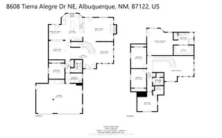8608 Tierra Alegre Drive NE Floor Plan