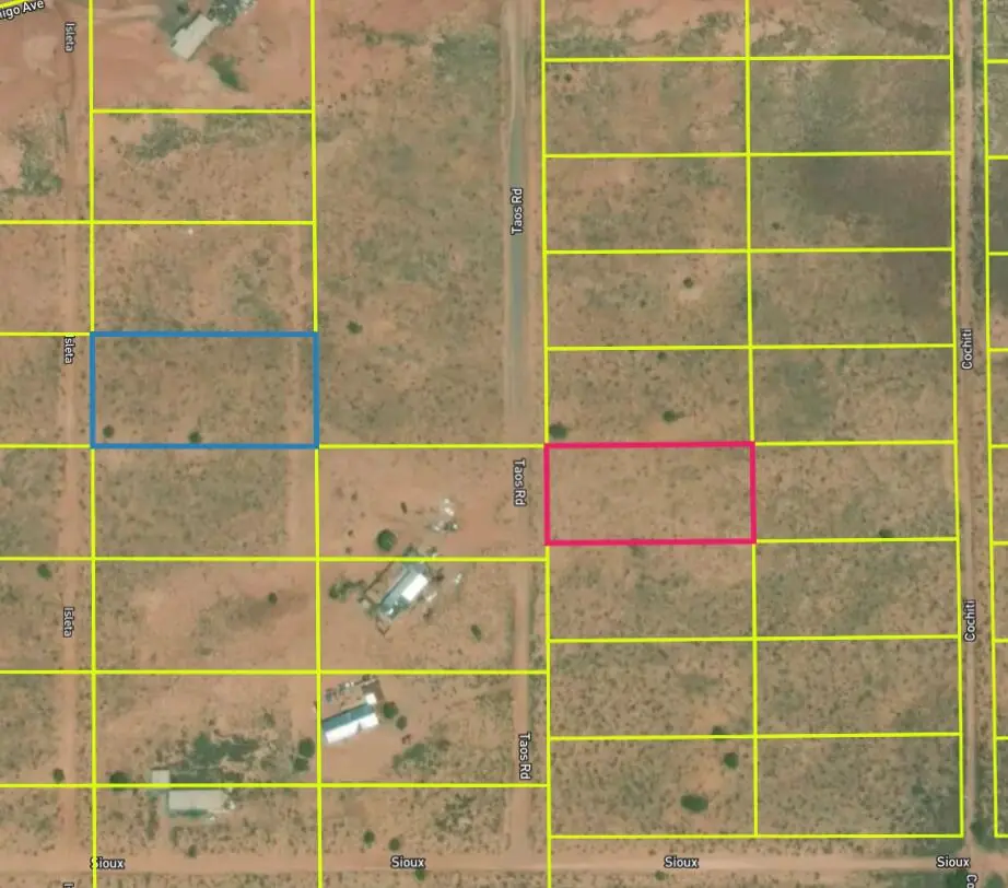 Sioux and Taos Rd Road