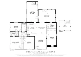 8715 Claremont Avenue NE Floor Plan